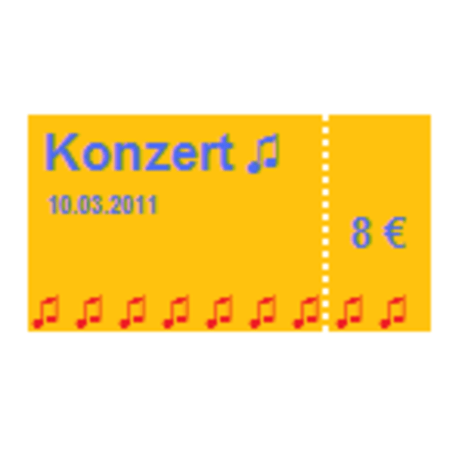 Konzert - Symbol