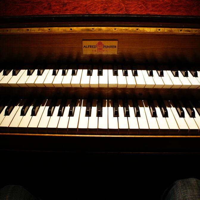 Tasten Orgel