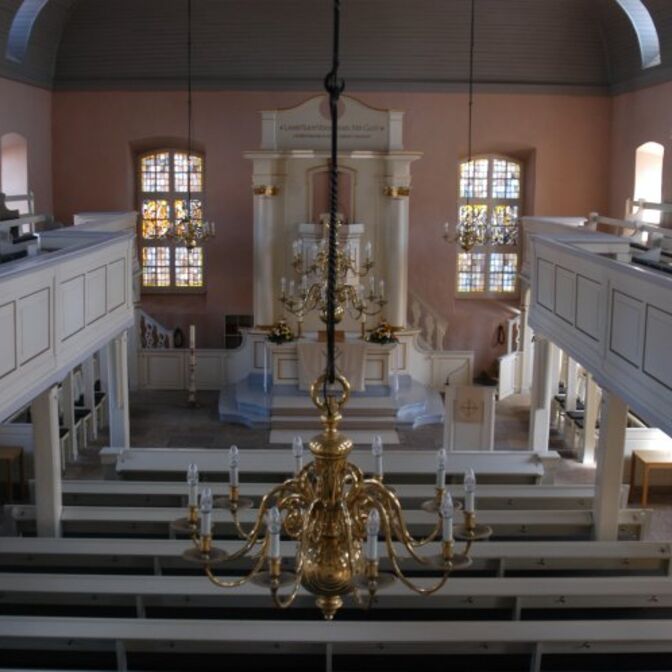 GvdW Kirchenschiff aus Orgelsicht