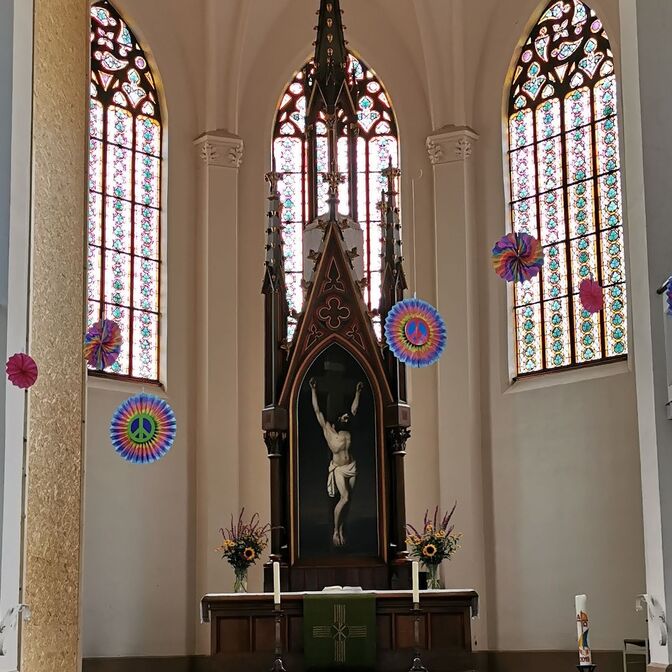 sommerkirche altarraum